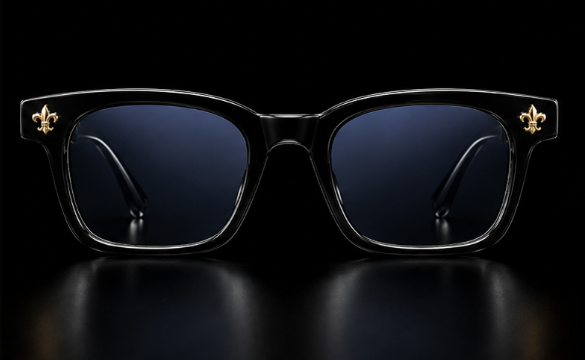 STUDS BLACK GLASSES