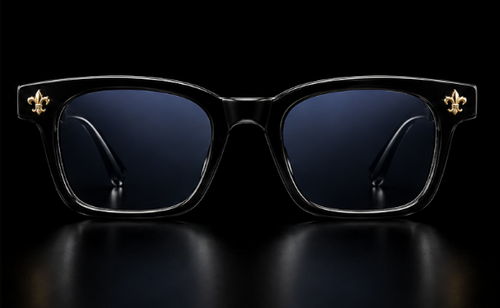STUDS BLACK GLASSES