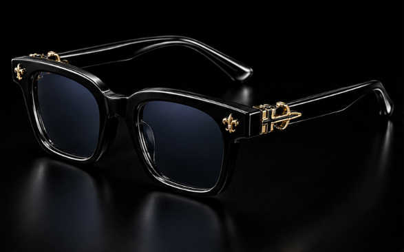 STUDS BLACK GLASSES